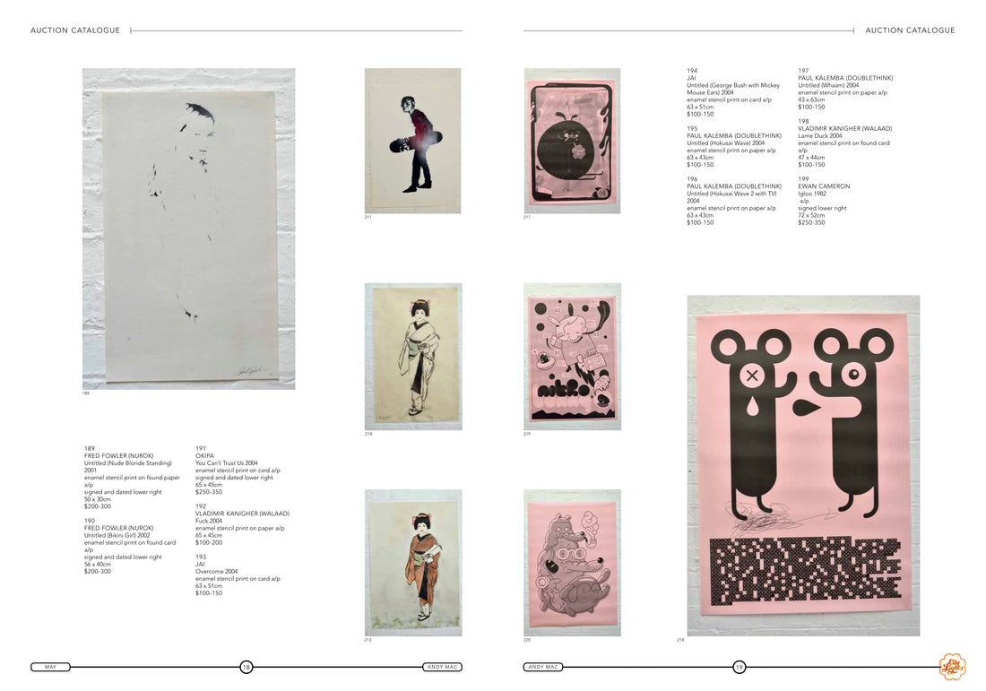 The Andy Mac Collection - Street and Fine Art from Citylights Projects 1992-2012