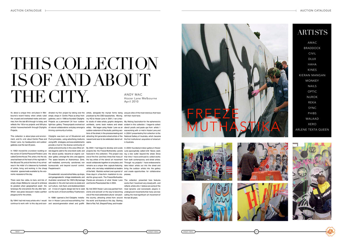 The Andy Mac Collection - Street and Fine Art from Citylights Projects 1992-2012