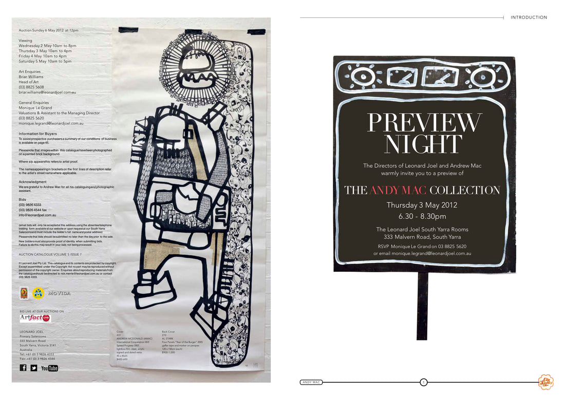 The Andy Mac Collection - Street and Fine Art from Citylights Projects 1992-2012