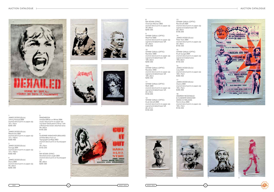 The Andy Mac Collection - Street and Fine Art from Citylights Projects 1992-2012