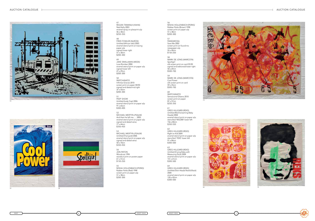 The Andy Mac Collection - Street and Fine Art from Citylights Projects 1992-2012