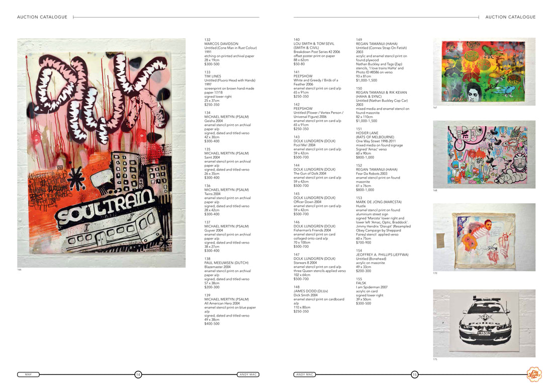 The Andy Mac Collection - Street and Fine Art from Citylights Projects 1992-2012