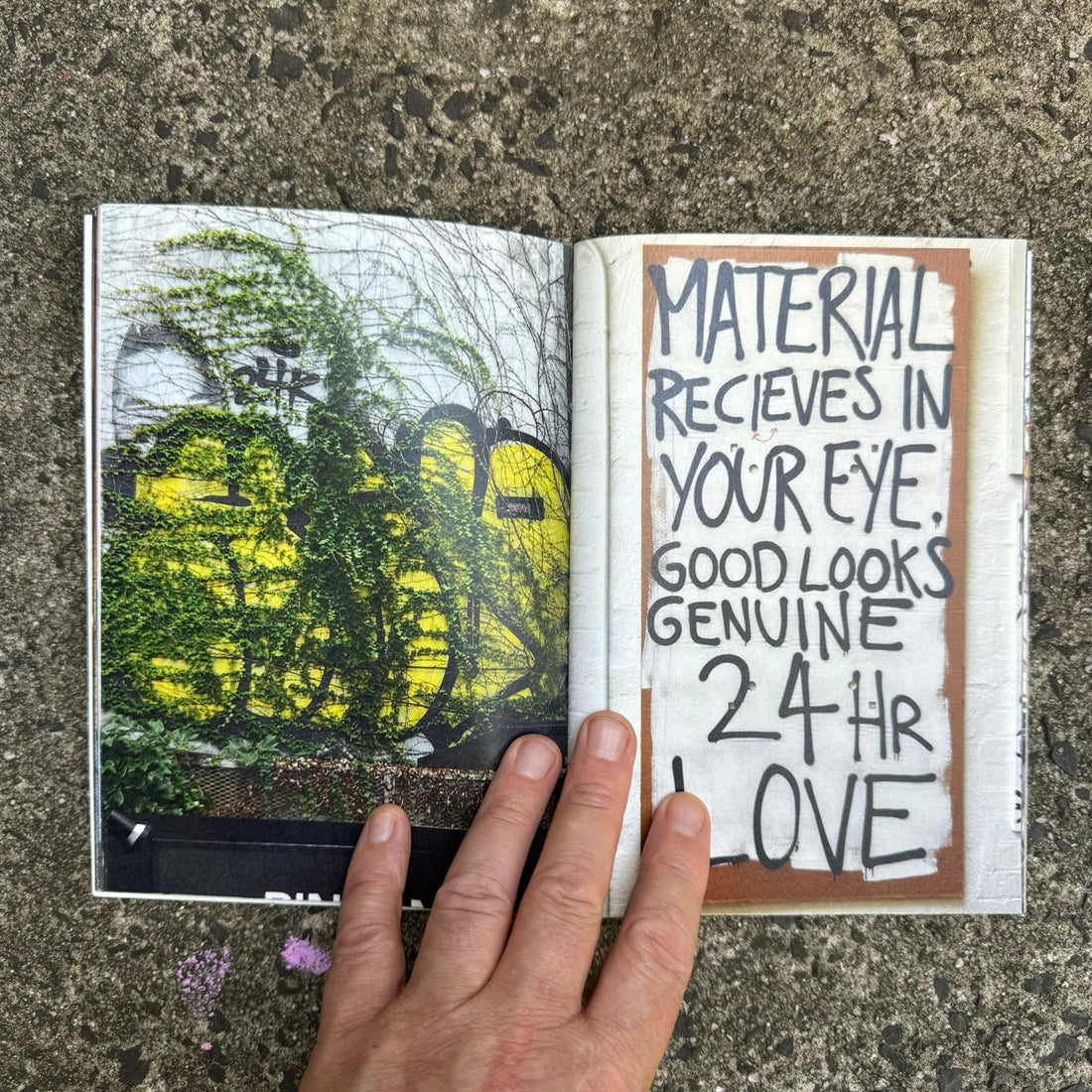 Your eyes are like a cup of tea Zine