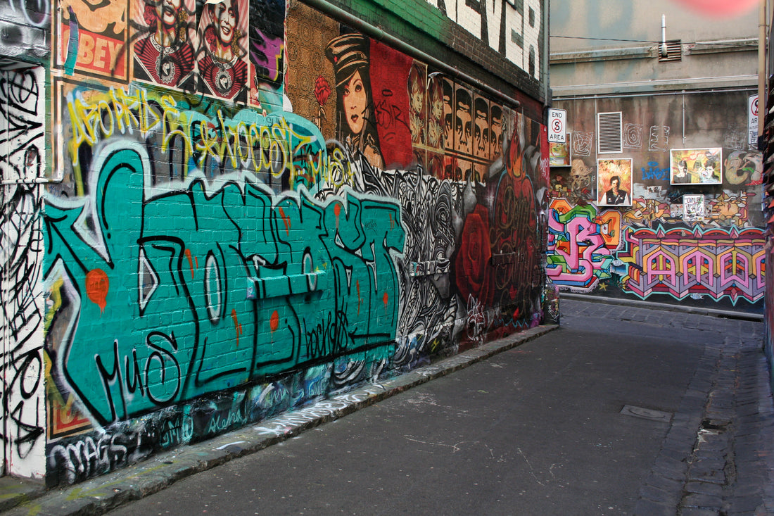 Biik Street Stencil Prints