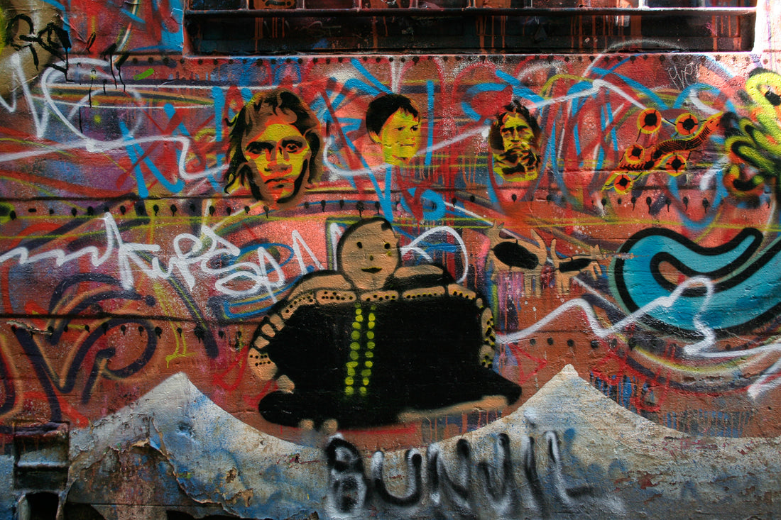 Biik Street Stencil Prints