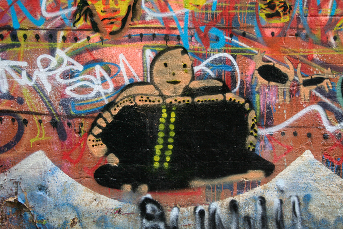 Biik Street Stencil Prints