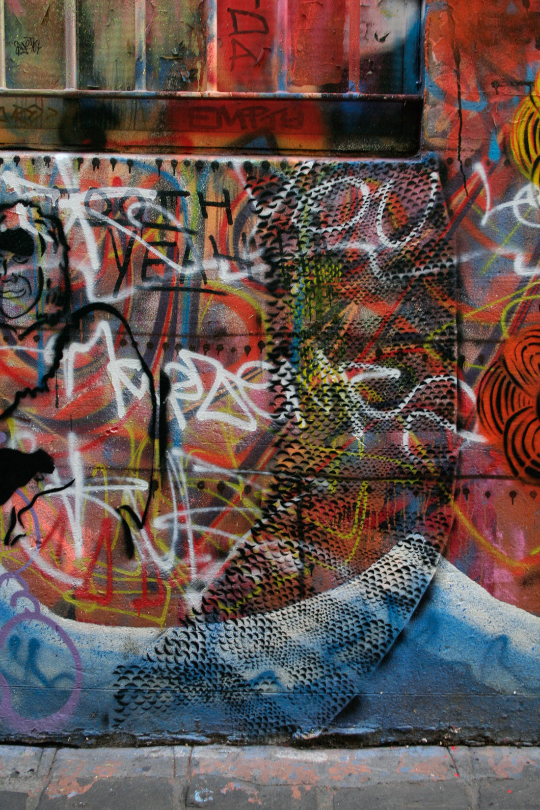 Biik Street Stencil Prints