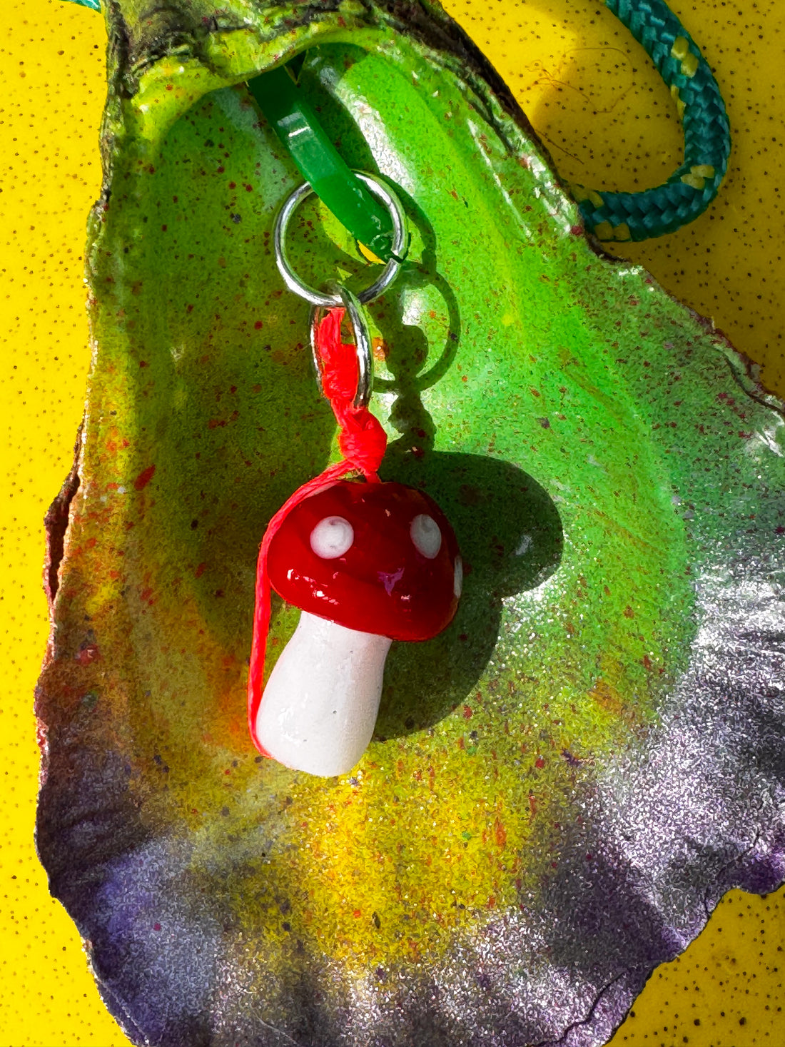 Jungle Shell Necklace - Mushroom