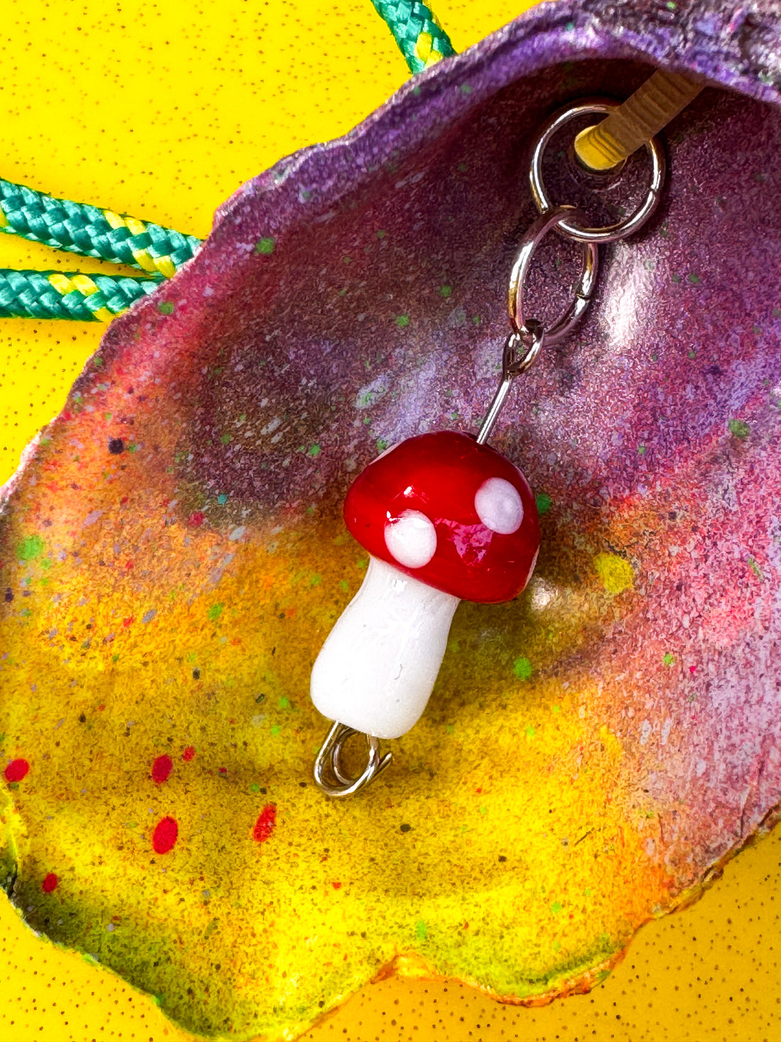 Jungle Shell Necklace - Mushroom