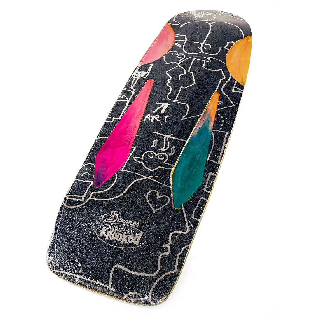 Mark Gonzales Krooked Pure Evil Beamer Skateboard