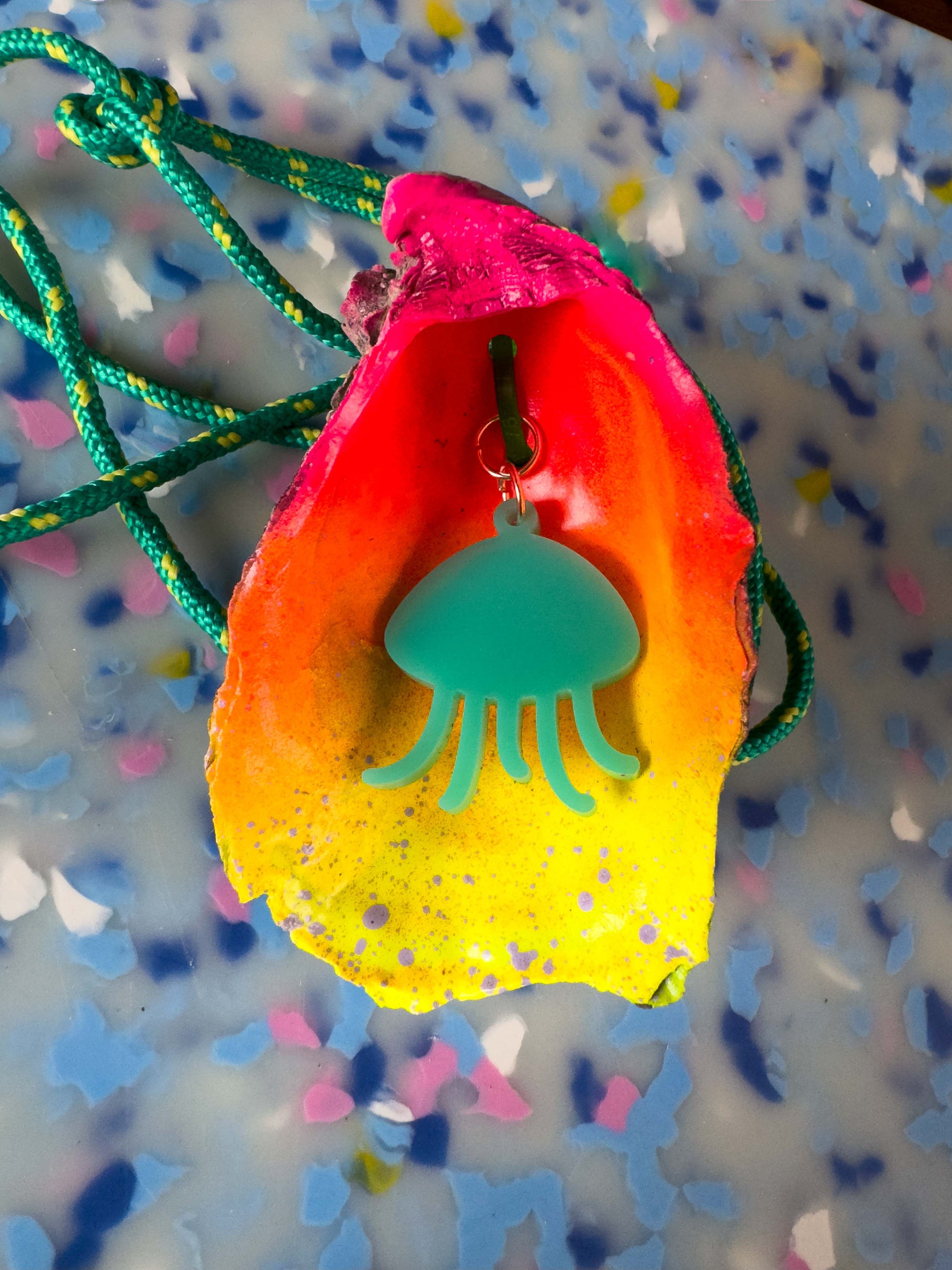 Jungle Shell Necklace - Octopus