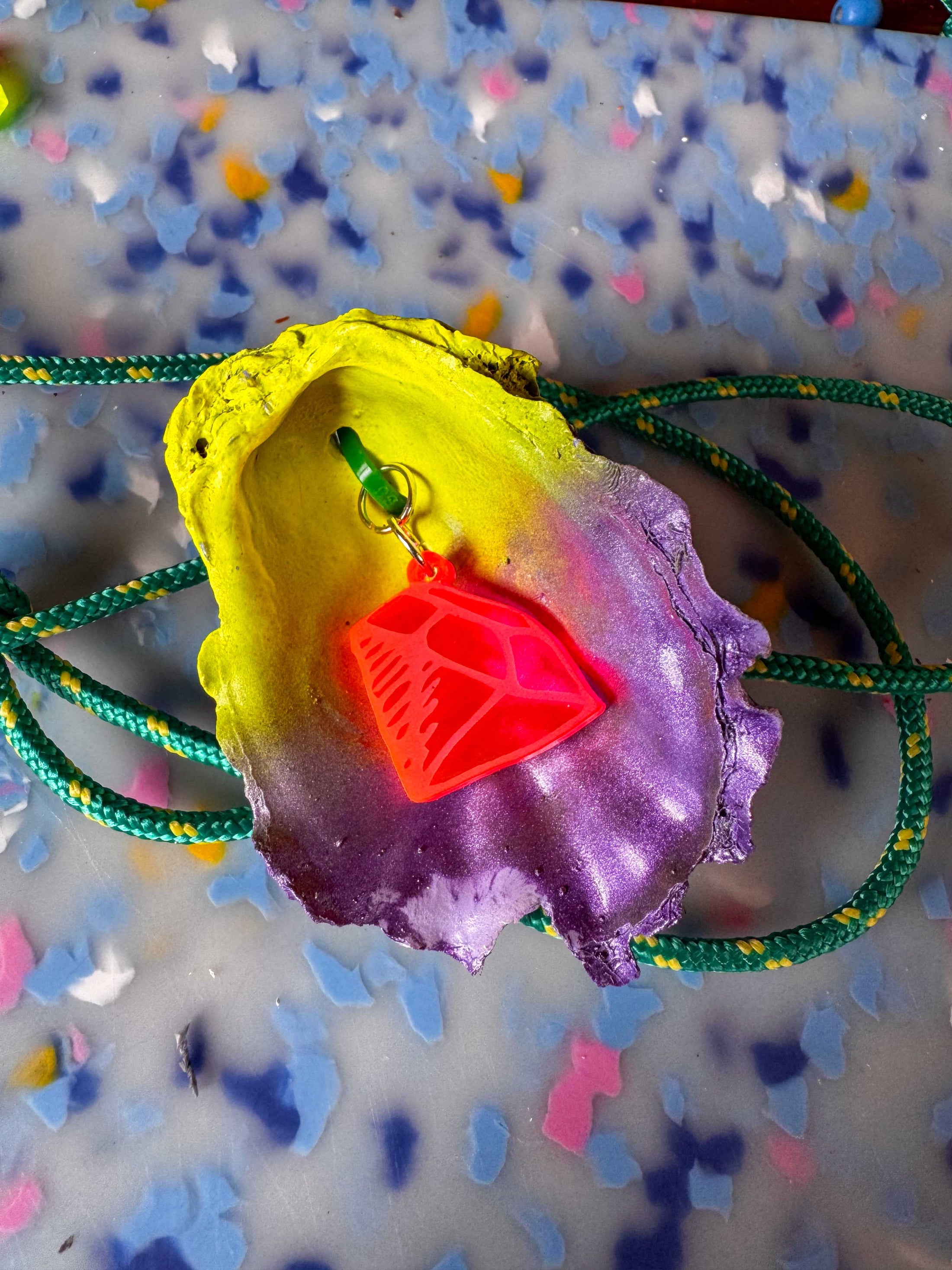 Jungle Shell Necklace - Diamond