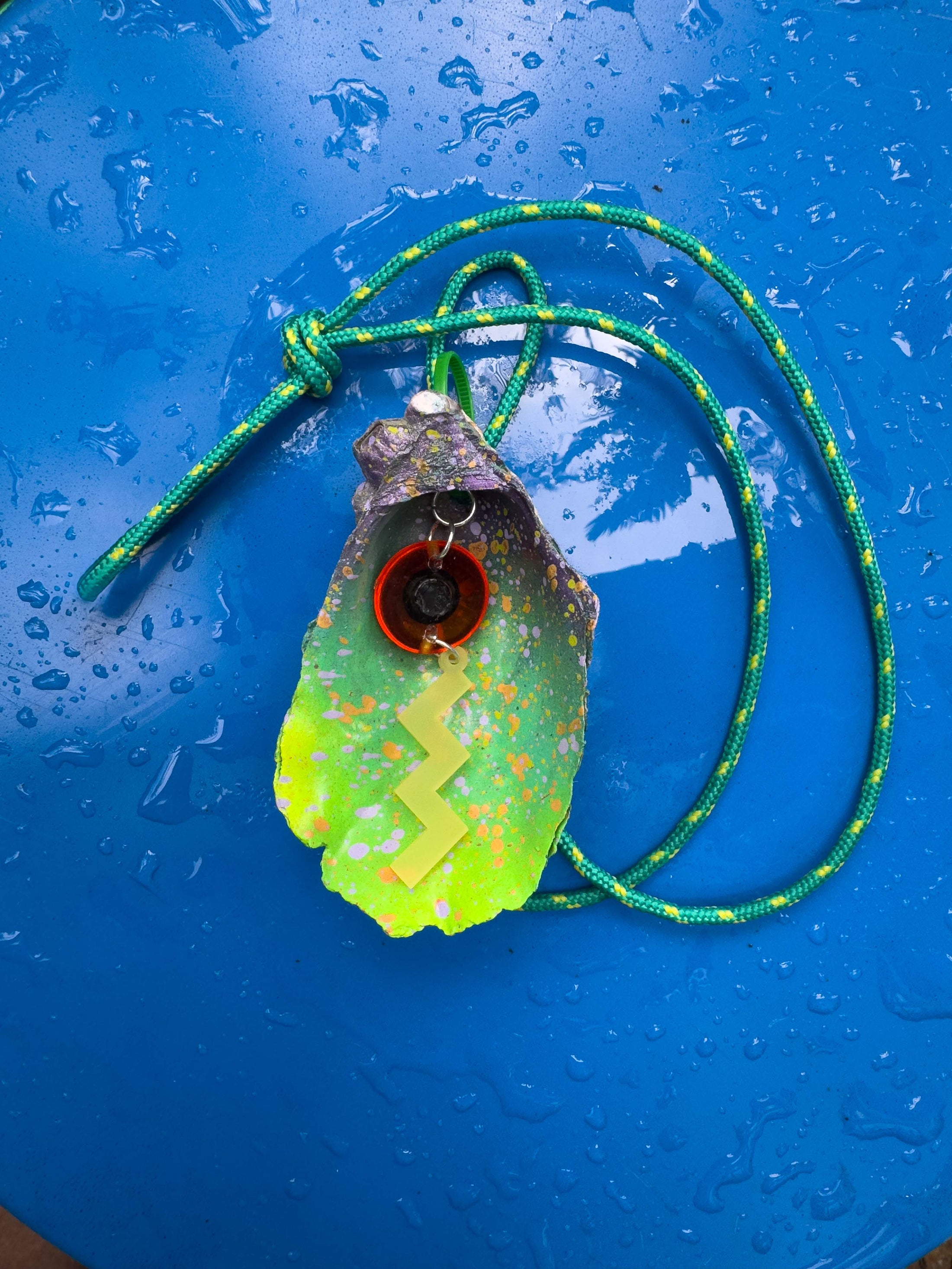 Jungle Shell Necklace - Lightning Ball