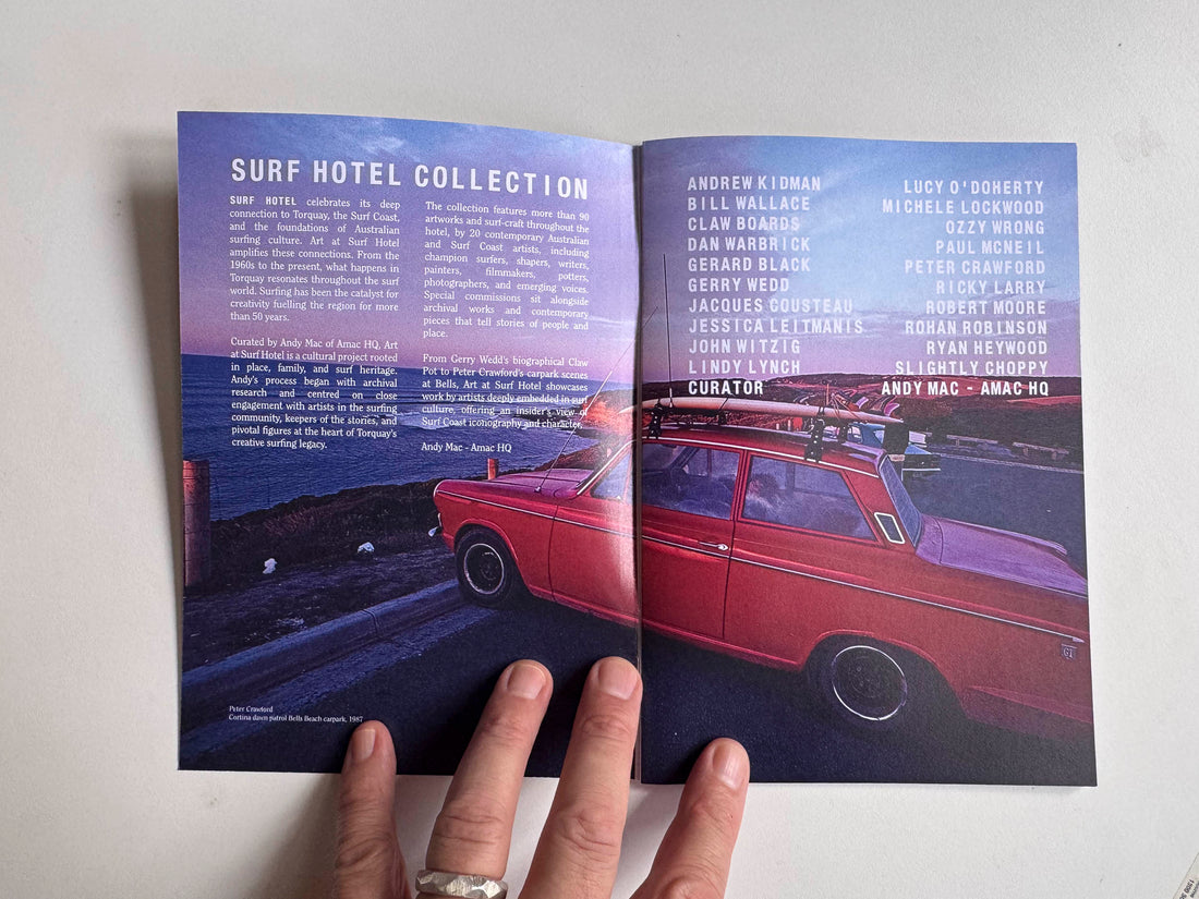 Art at Surf Hotel zine