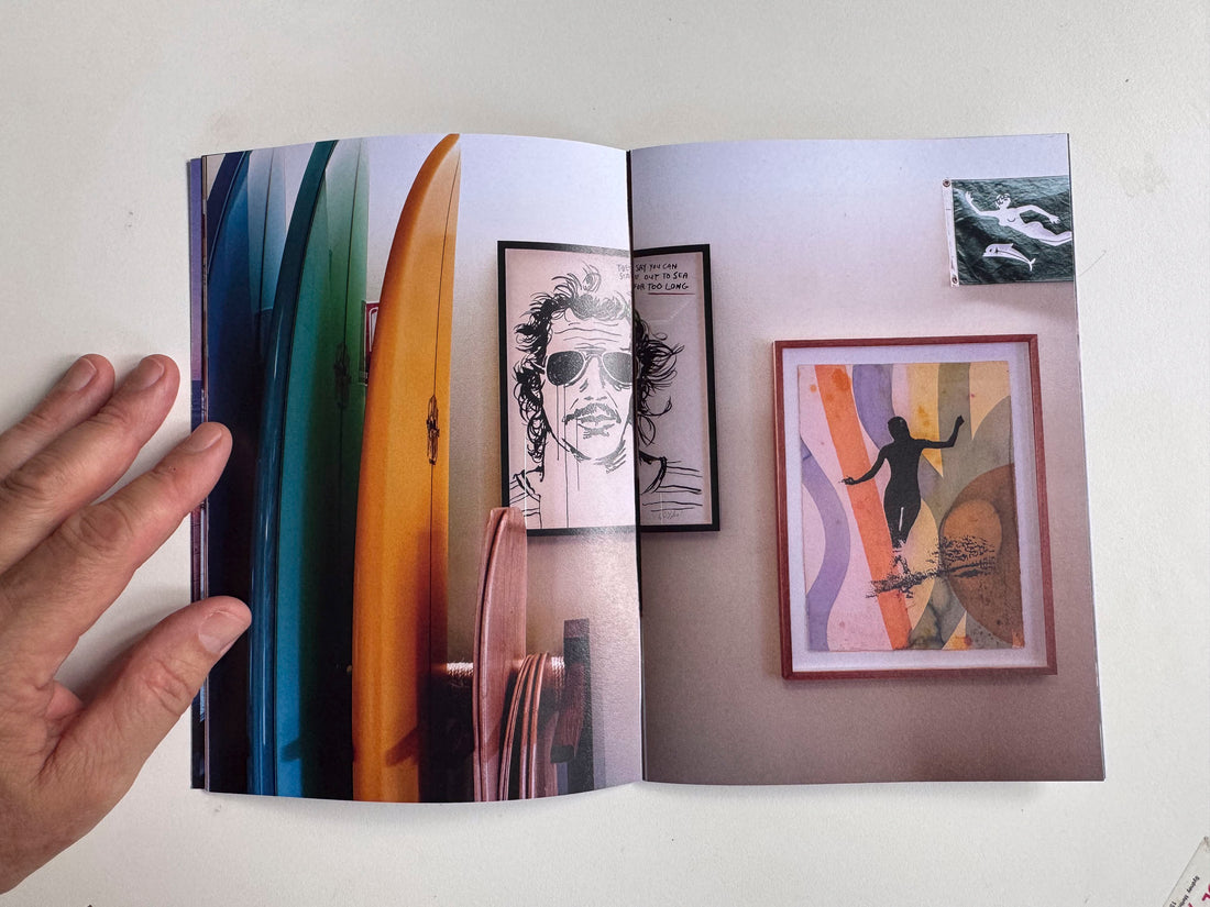 Art at Surf Hotel zine