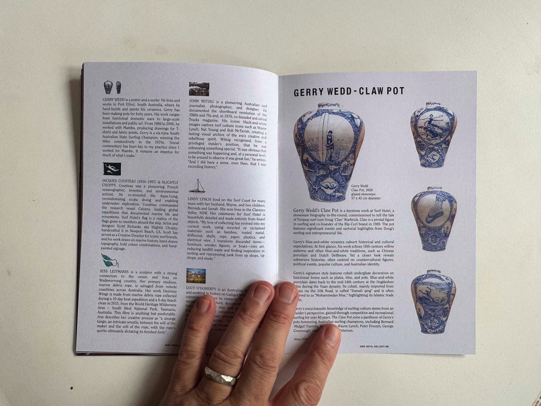 Art at Surf Hotel zine