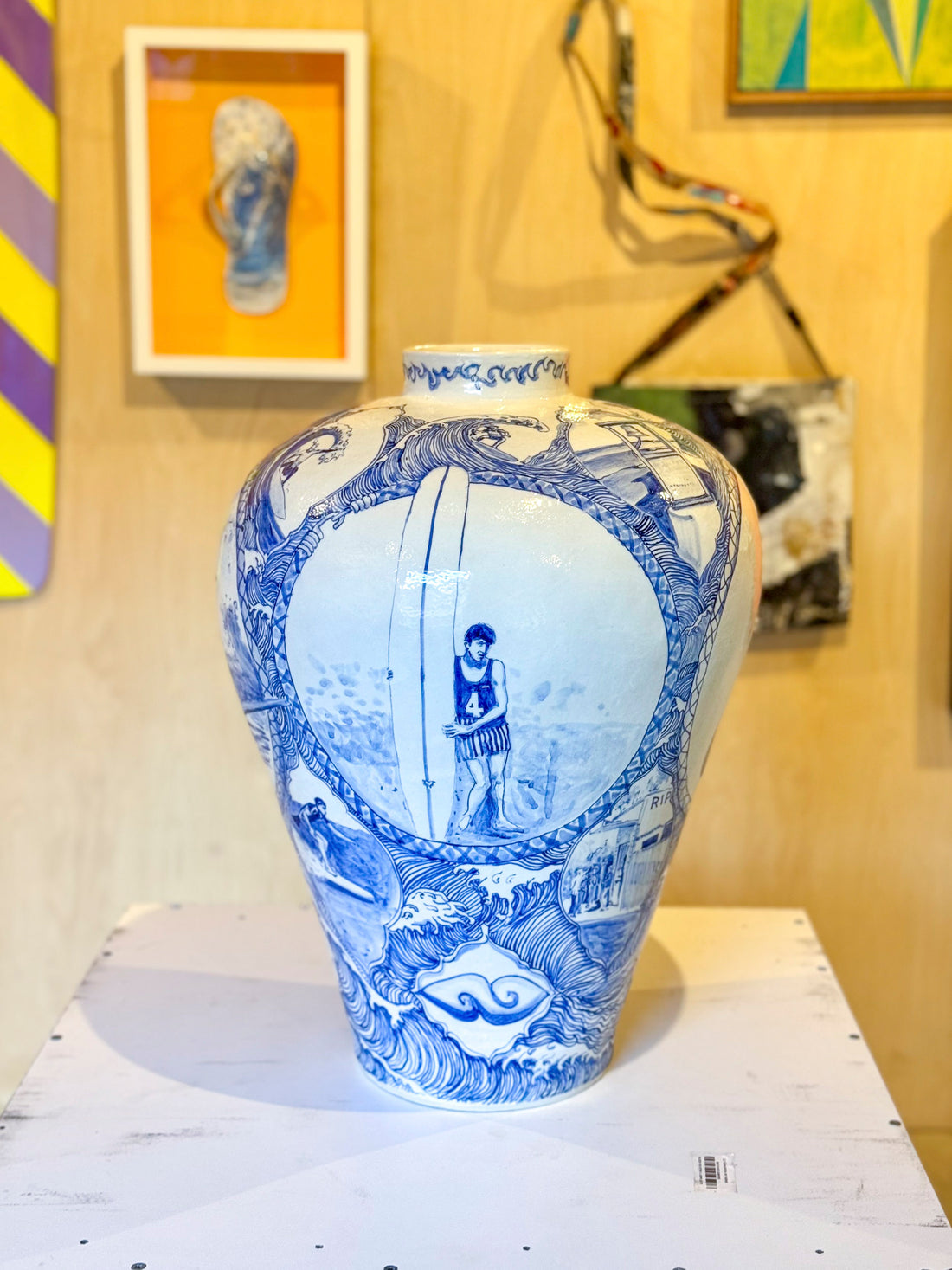 Gerry Wedd Claw Pot at Surf Hotel