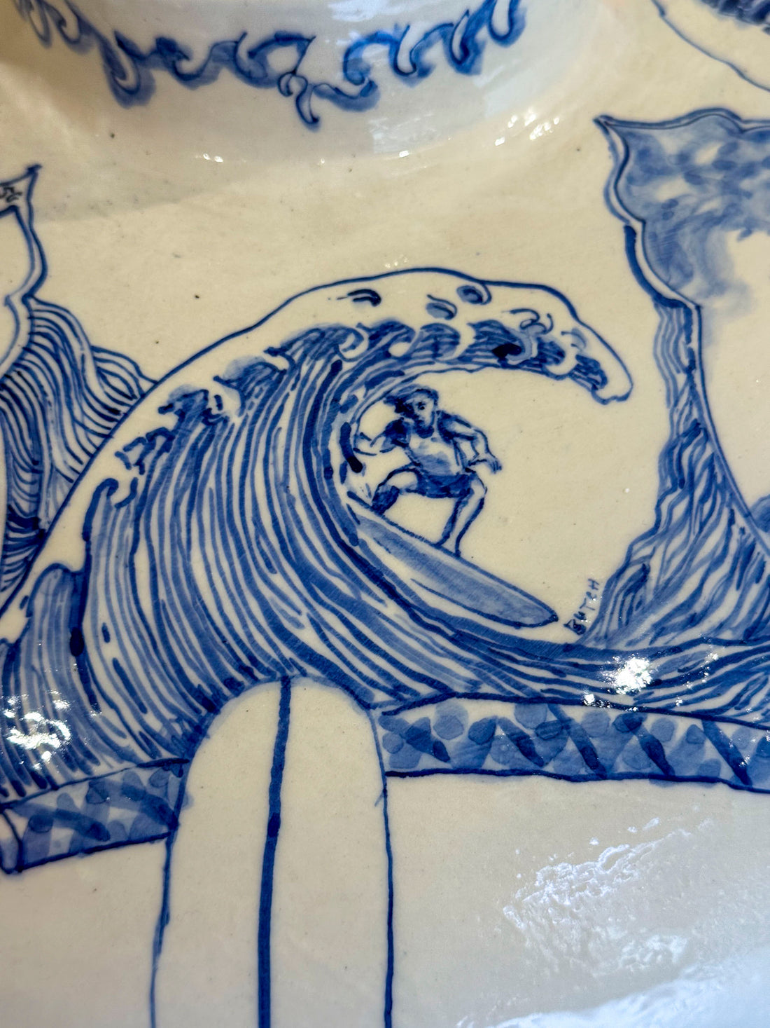 Gerry Wedd Claw Pot at Surf Hotel