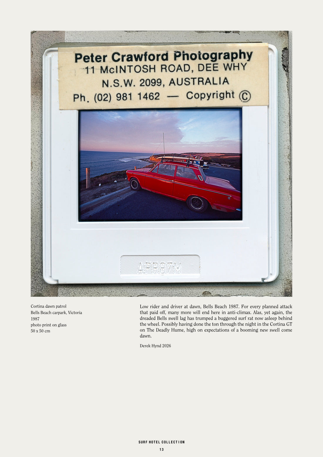 Peter Crawford Collection at Surf Hotel