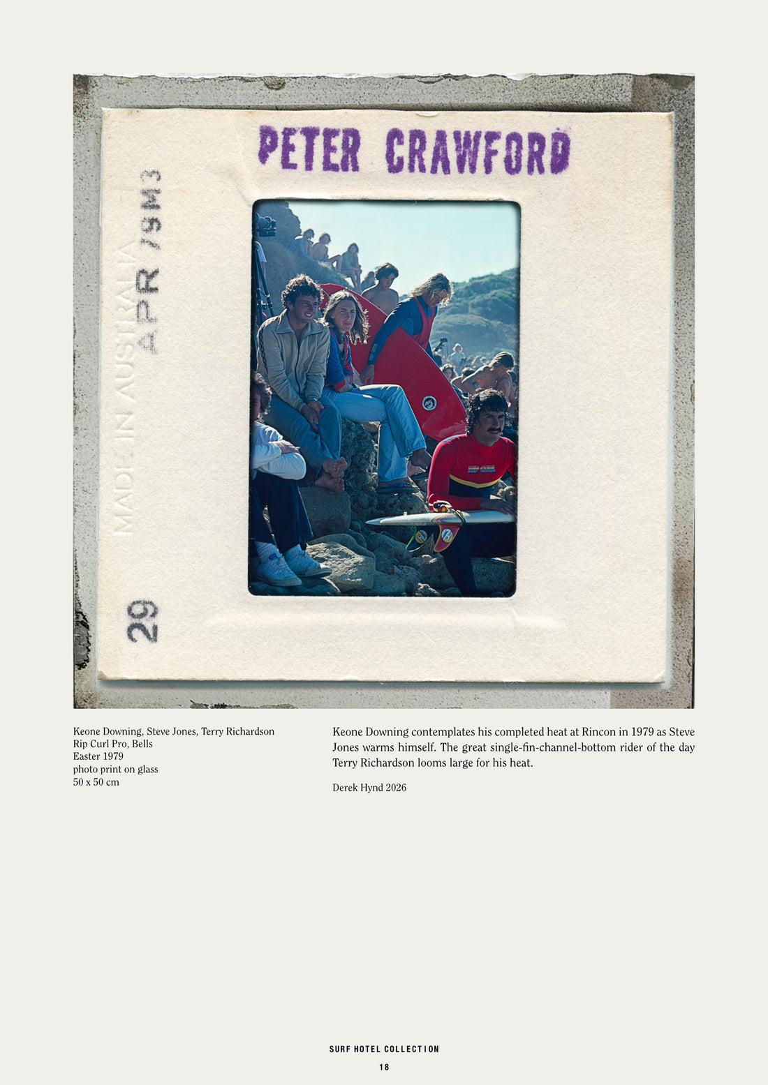 Peter Crawford Collection at Surf Hotel