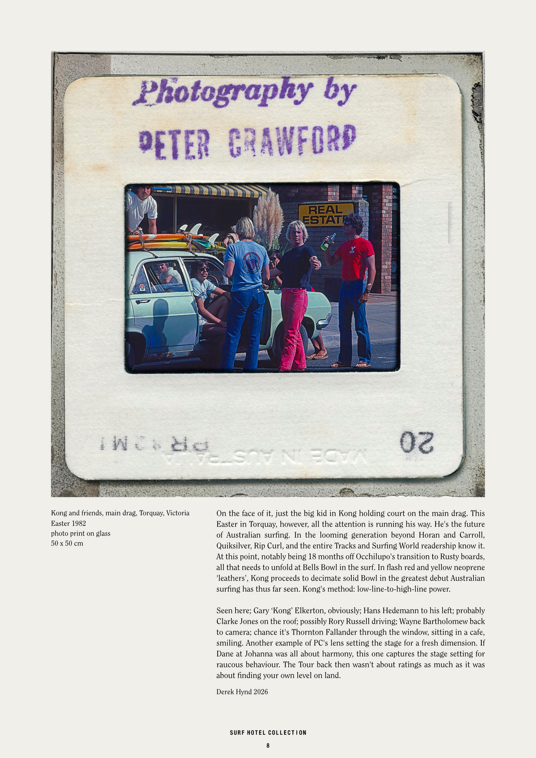 Peter Crawford Collection at Surf Hotel