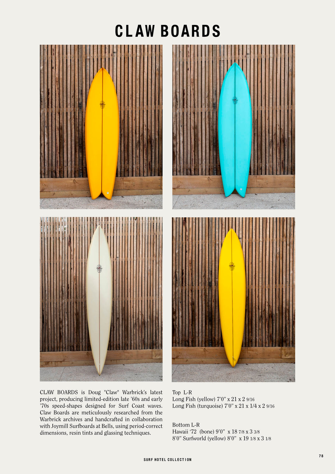 Surf Hotel Collection - Catalogue