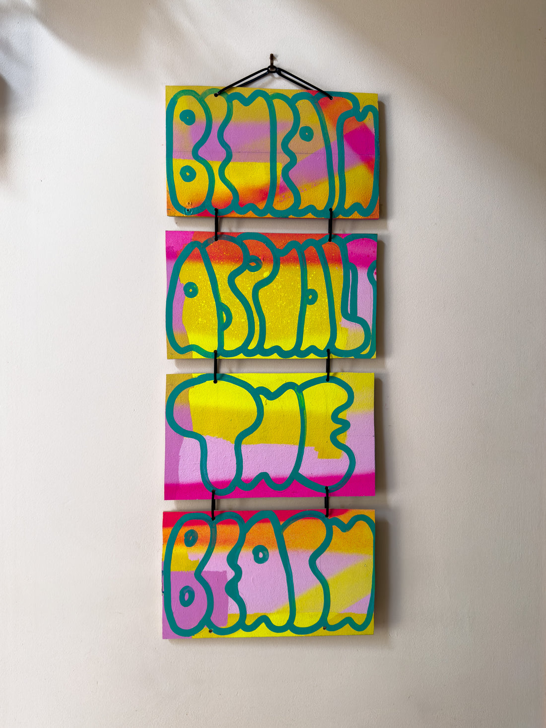 Beneath the asphalt the beach (Bubble #1)