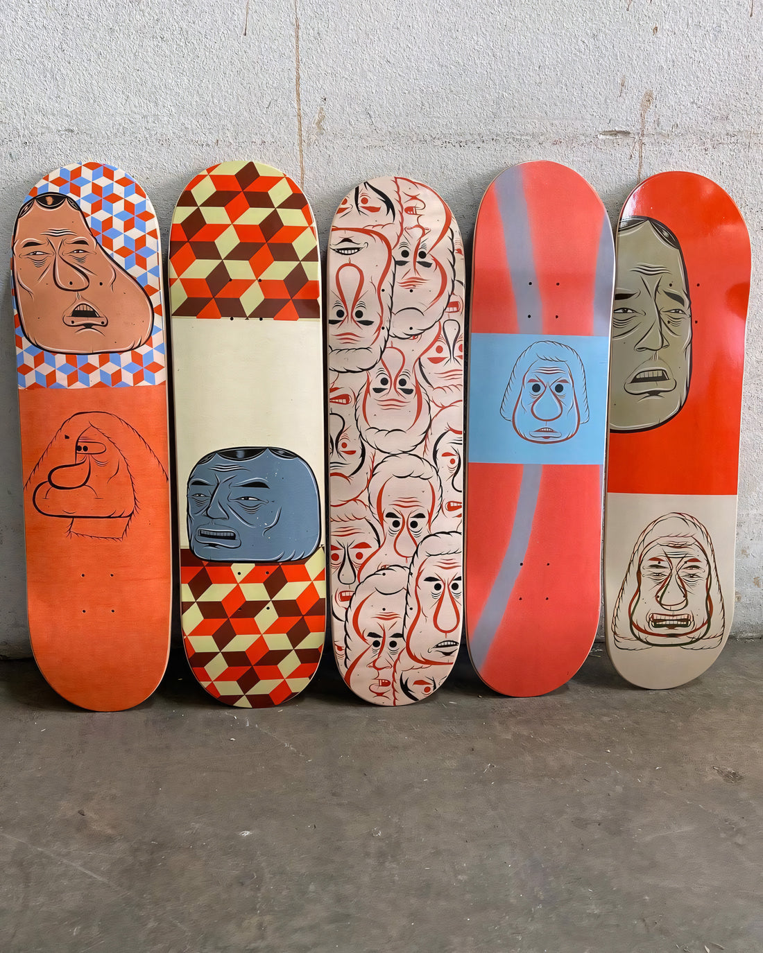 Barry McGee x Baker Skateboard Set