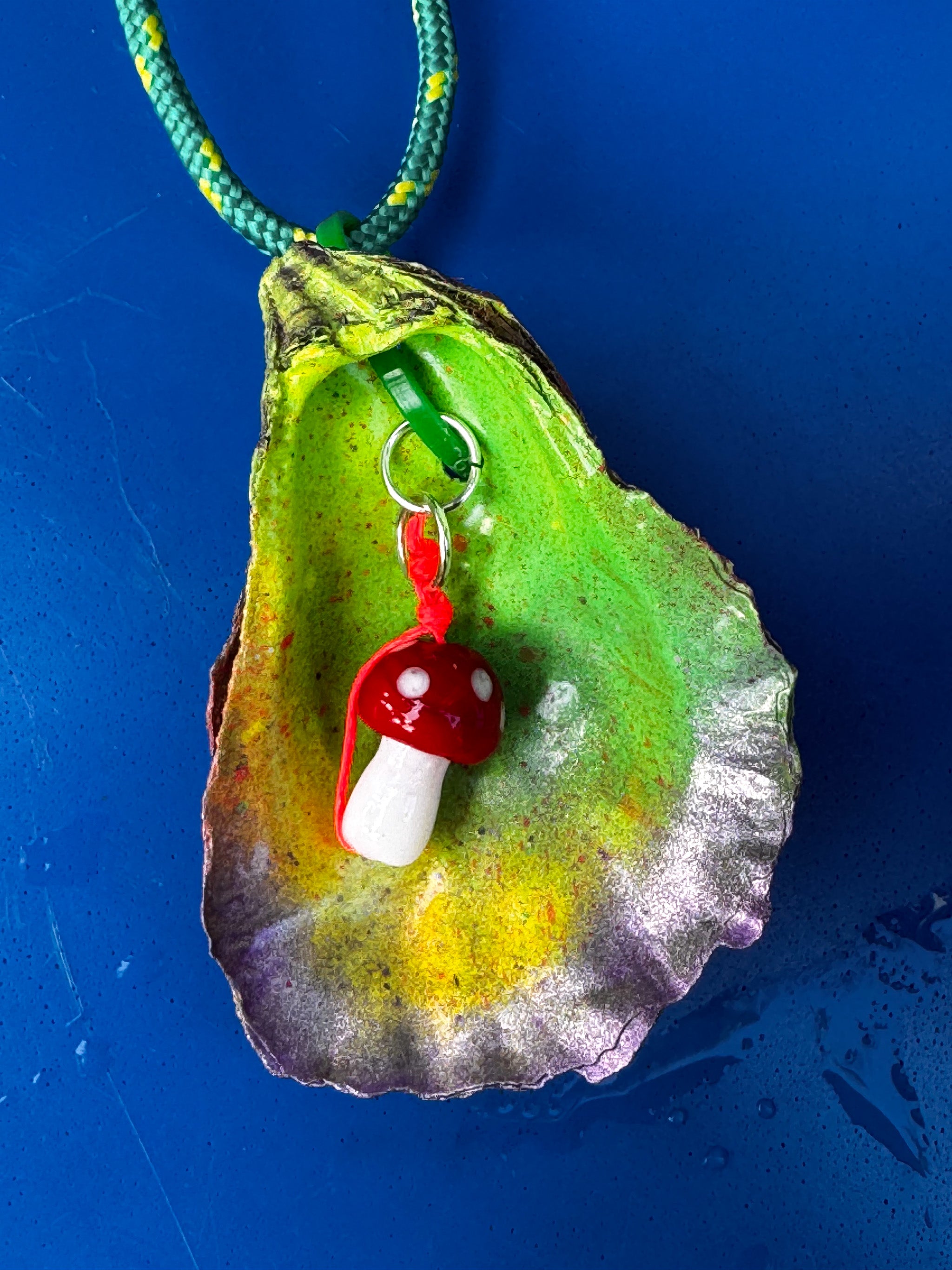 Jungle Shell Necklace - Mushroom