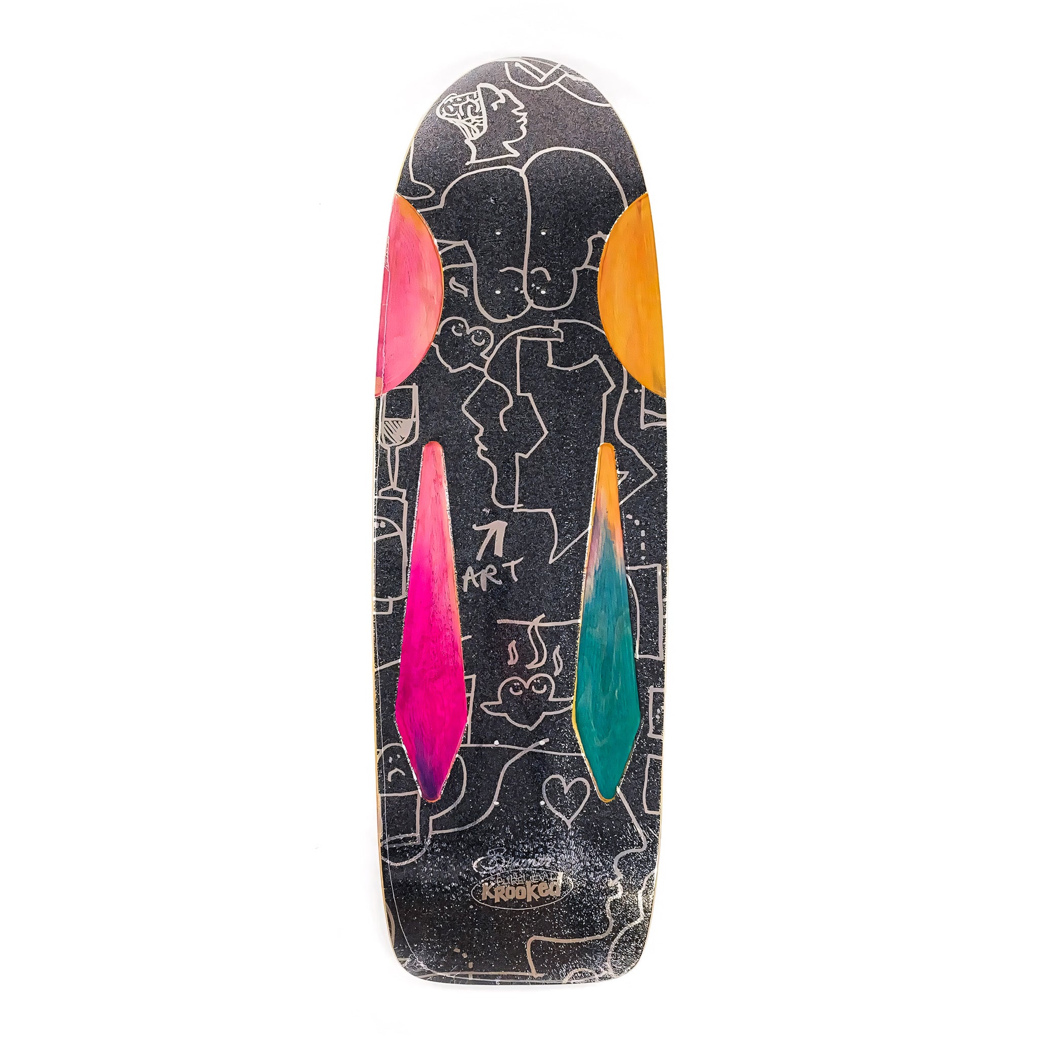 Mark Gonzales Krooked Pure Evil Beamer Skateboard