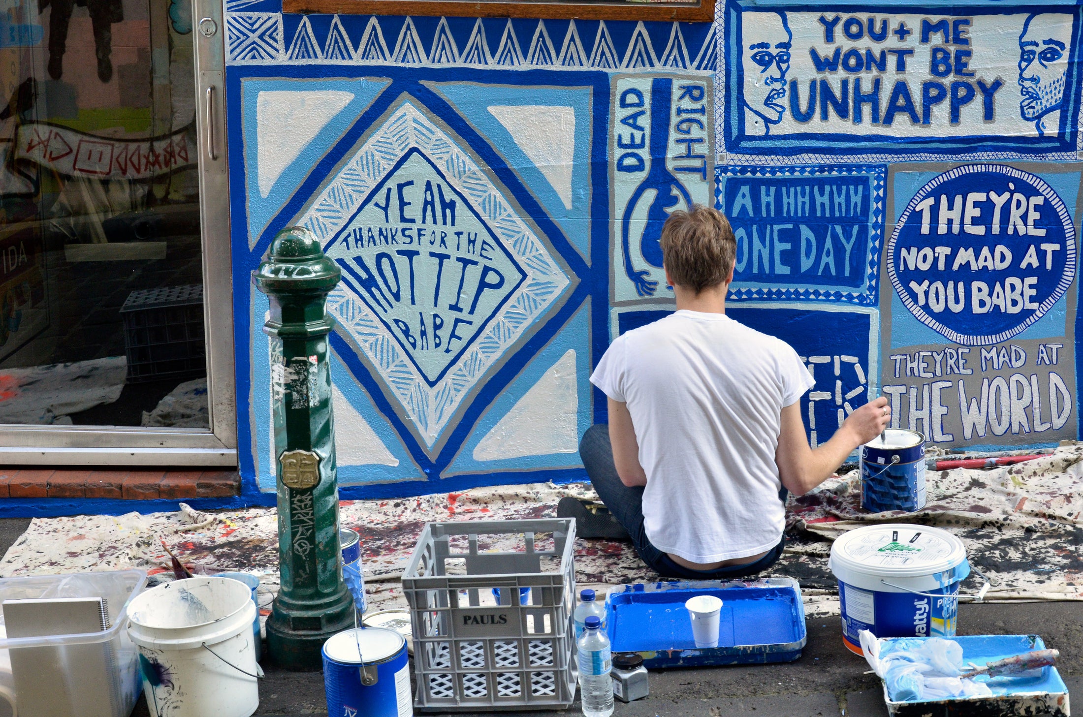 Backchat Mural