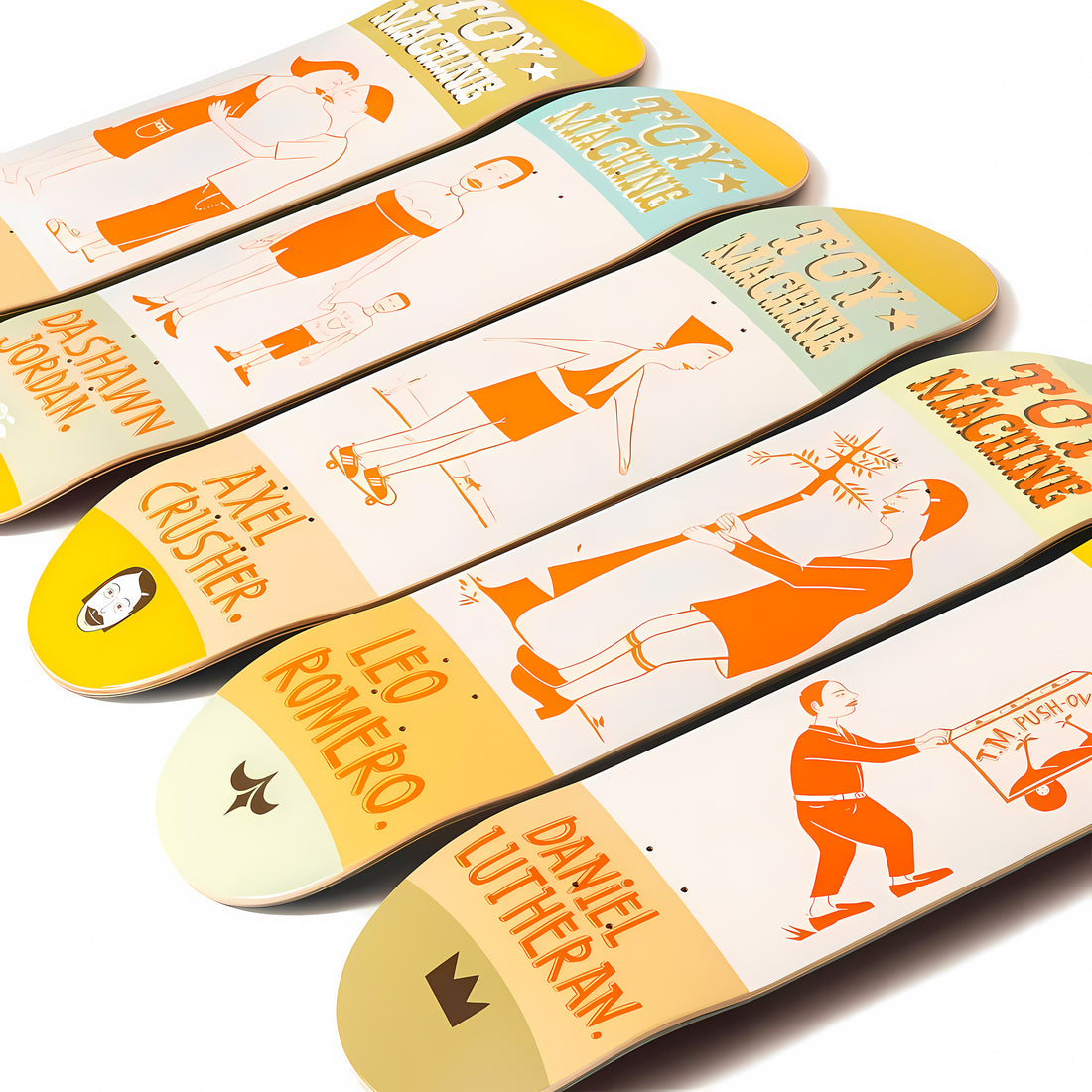Margaret Kilgallen x Toy Machine Skateboard Set