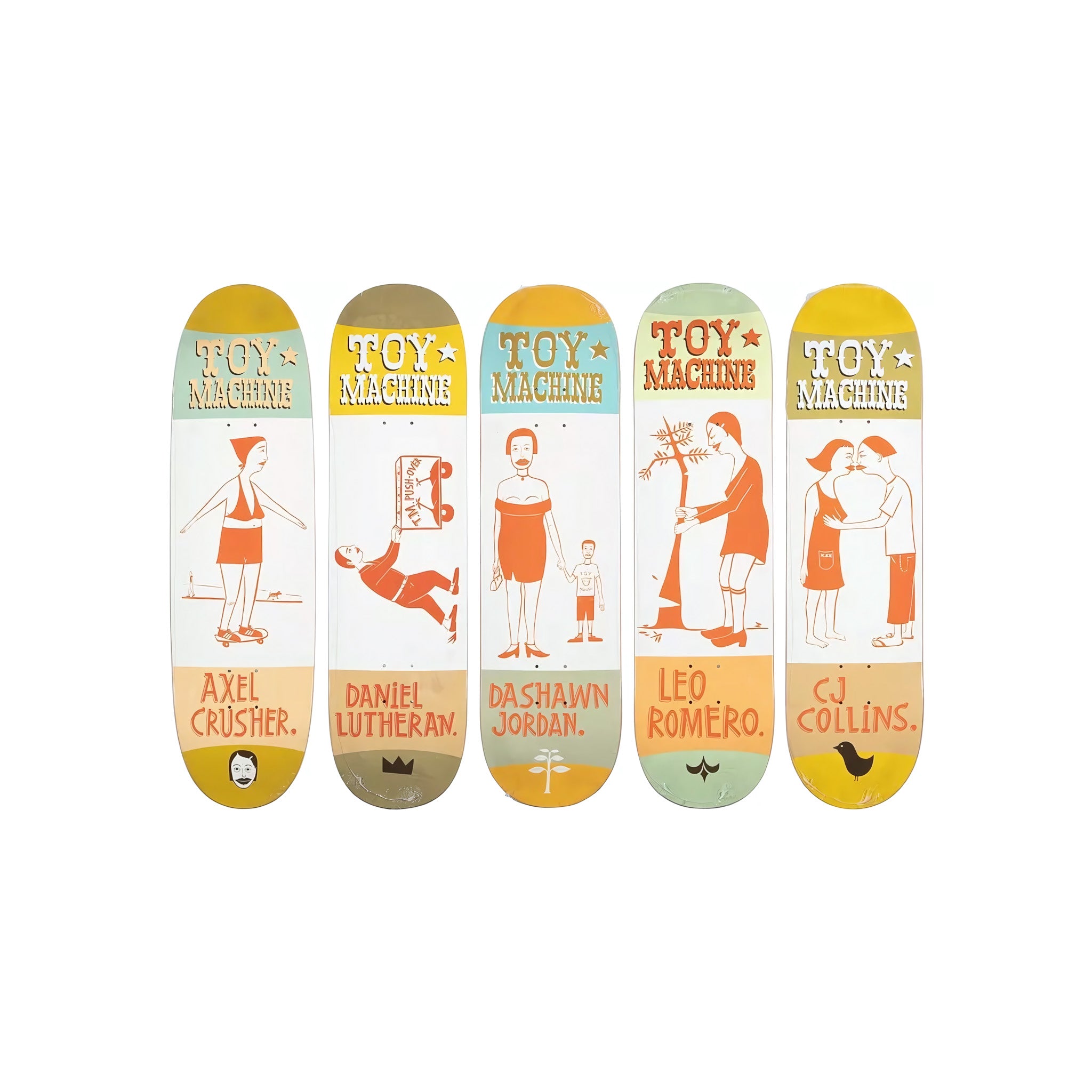 Margaret Kilgallen x Toy Machine Skateboard Set
