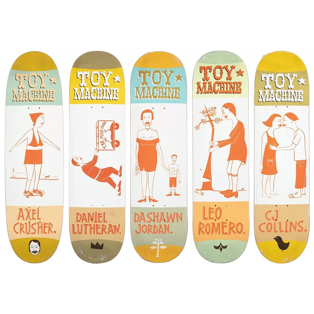 Margaret Kilgallen x Toy Machine Skateboard Set