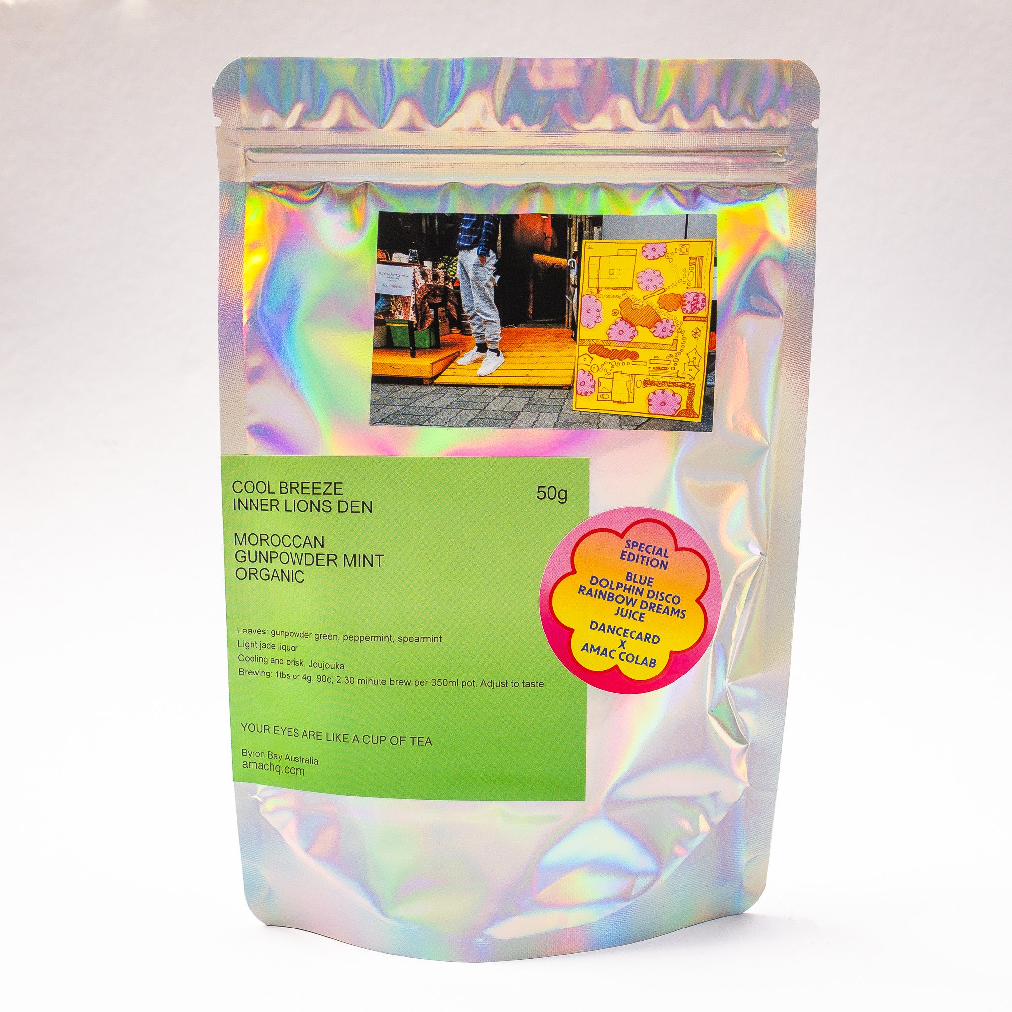 Cool Breeze Inner Lions Den - Moroccan Gunpowder Mint